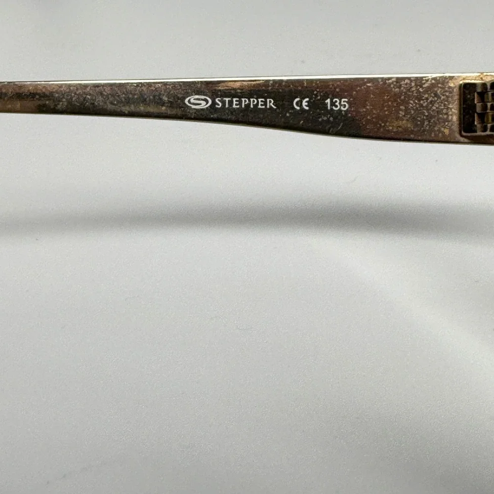 Stepper SI-30033 F180 Titanium Eyeglasses Frames Brown‎ Rectangular 54-14-135